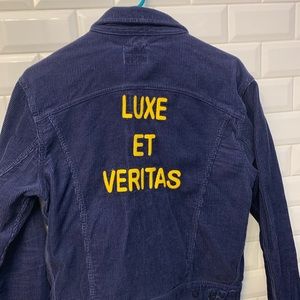 GANT Rugger “Lux Et Veritas” corduroy jacket